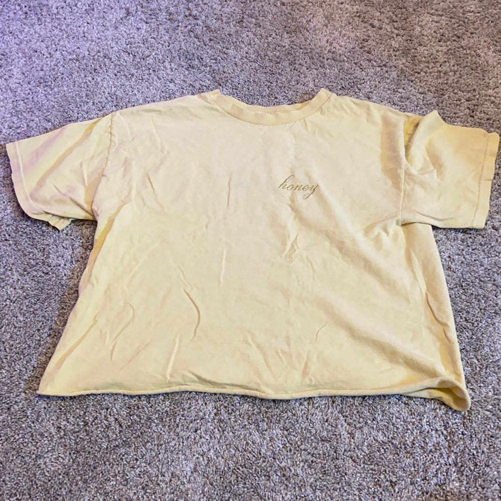 brandy melville honey shirt